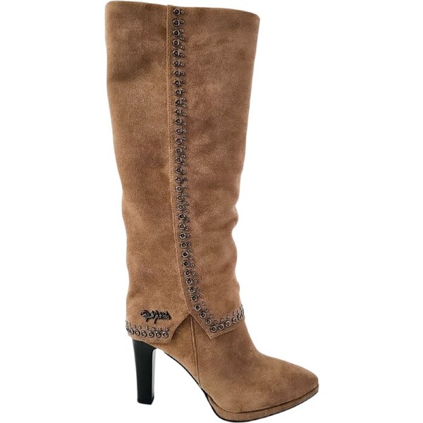 Slouchy čižmy Gai Mattiolo Cammello Beige 65463427