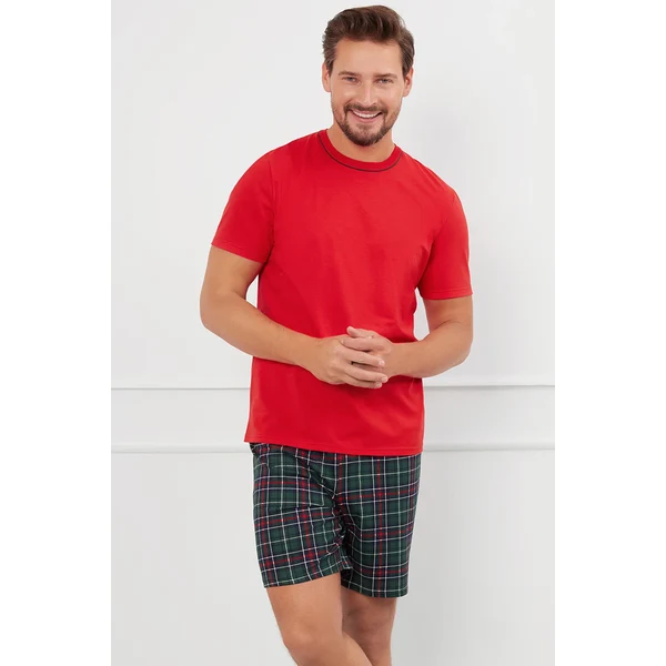 Italian Fashion Talianska móda Fogo crêpe farba:červená/print 65463830