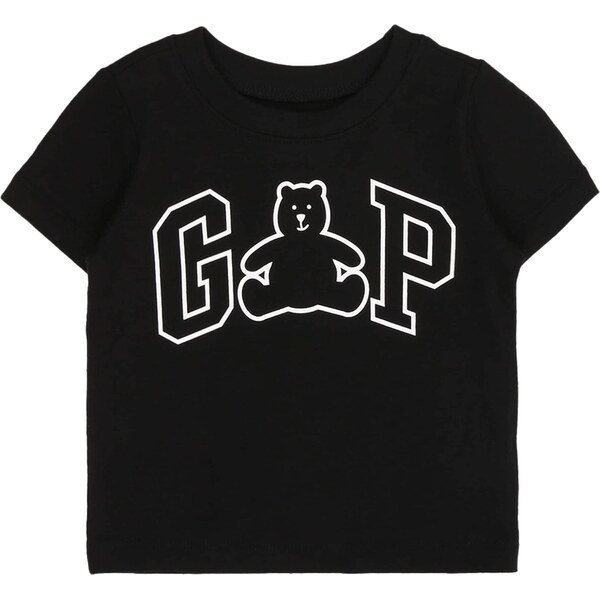 GAP Tričko čierna / biela 65853207