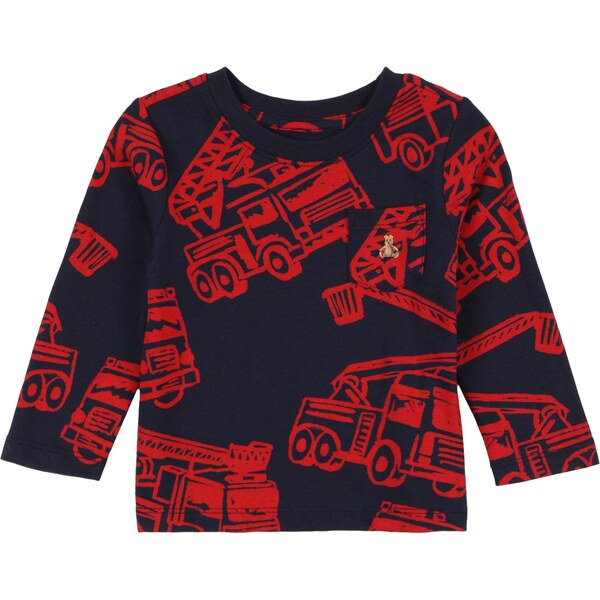 GAP Tričko námornícka modrá / červená 65853314