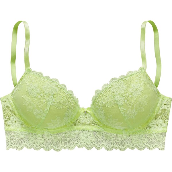 VIVANCE Podprsenka svetlozelená / šedobiela 65644066