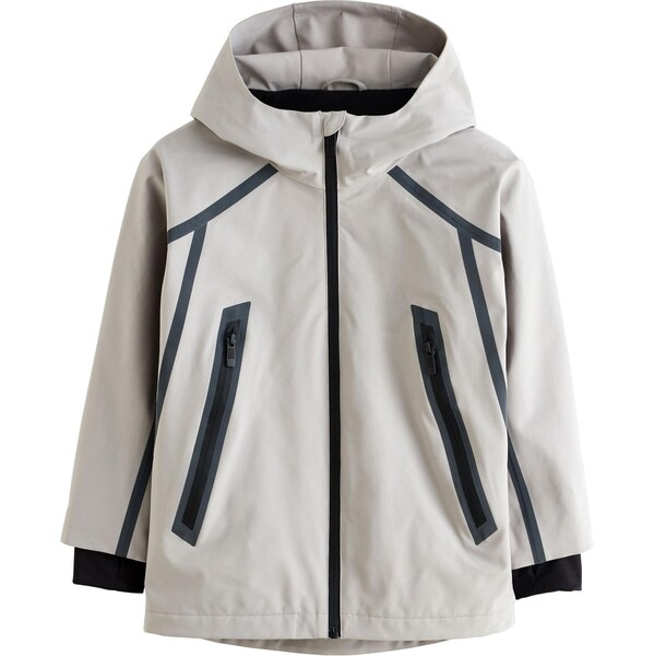 Next Prechodná bunda svetlosivá / tmavosivá 65773399