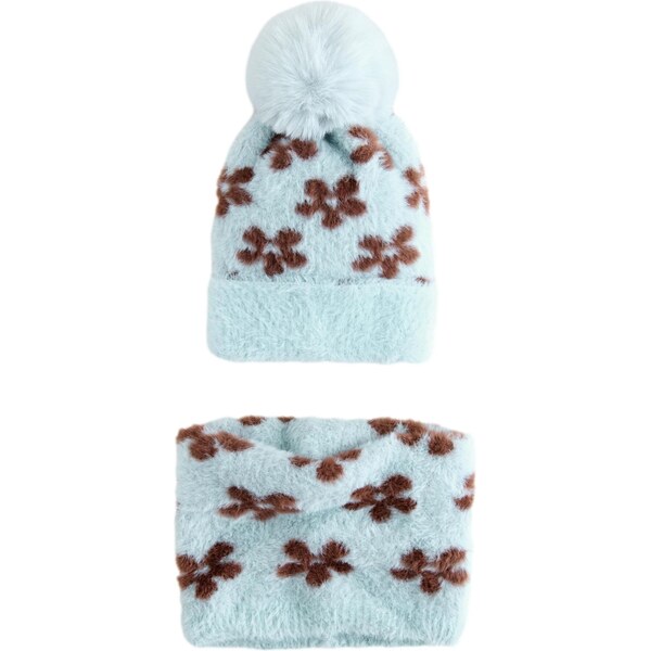 Next Set svetlomodrá / čokoládová 65891705