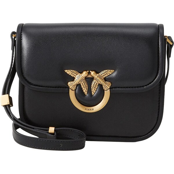 PINKO Taška cez rameno Love Box čierna 65893777