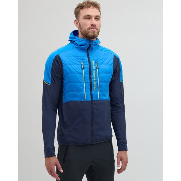 Pánska vetruodolná bunda Silvini Core modrá/tmavo modrá 65472403