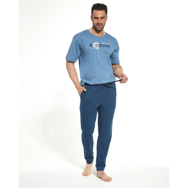 Pánske pyžamo Cornette modré (462/206) 65469465