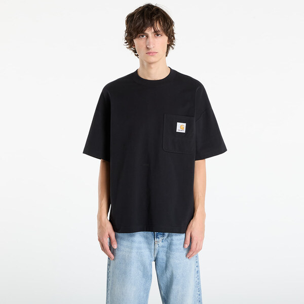 Tričko Carhartt WIP S/S Work Pocket T-Shirt UNISEX Black M 65469329