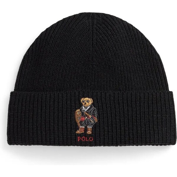 Čiapka s prímesou vlny Polo Ralph Lauren 65472119