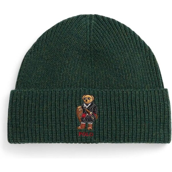 Čiapka s prímesou vlny Polo Ralph Lauren 65472121