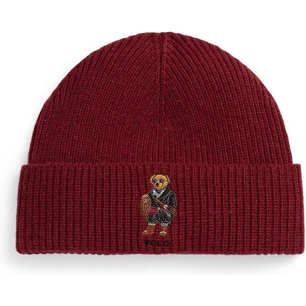 Čiapka s prímesou vlny Polo Ralph Lauren 65472120