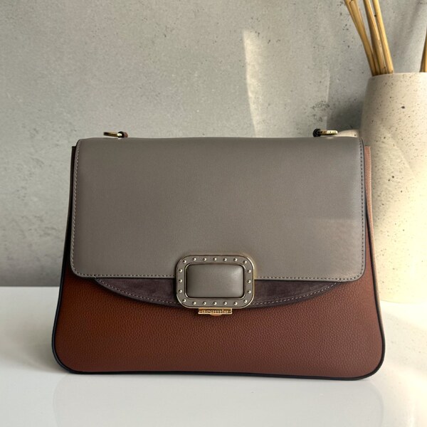 Kožená kabelka CROMIA Grace 65471733