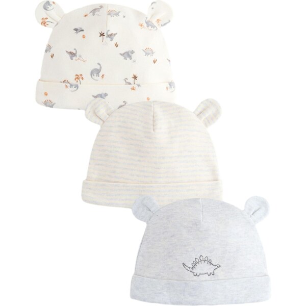 Next Čiapky krémová / pastelovo modrá / hnedá / dymovo šedá 65992437