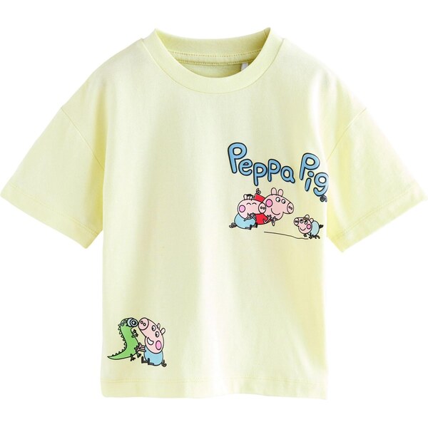 Next Tričko nebesky modrá / pastelovo žltá / ružová / červená 65882339