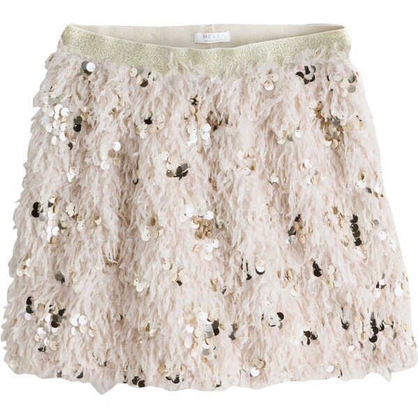 Next Sukňa krémová / zlatá 65795565