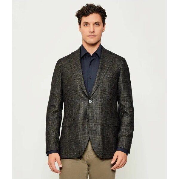 Oscar Jacobson Vlnená sako Fogerty | regular fit | s prímesou hodvábu 65279484