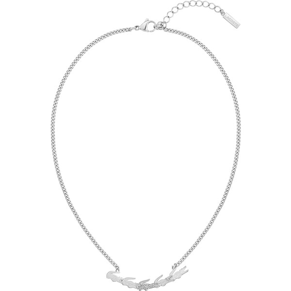 Lacoste Módny oceľový náhrdelník Crocodile 2040512 66582722