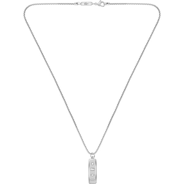 Lacoste Nadčasový oceľový náhrdelník pre mužov District 2040536 66581051