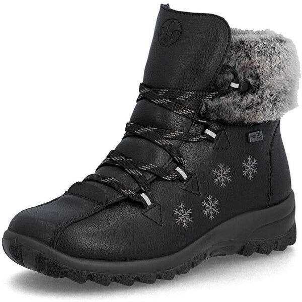 Dámska členková obuv RIEKER L7106-00 čierna W5 65475942