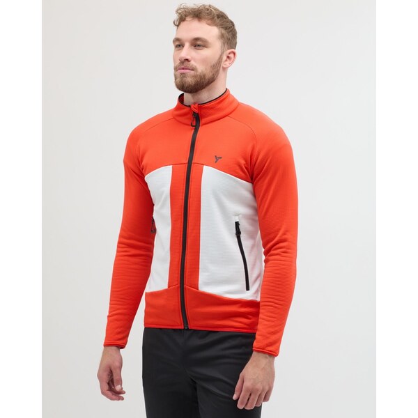 Pánska mikina Silvini Valdaoro červená/sivá 65479715