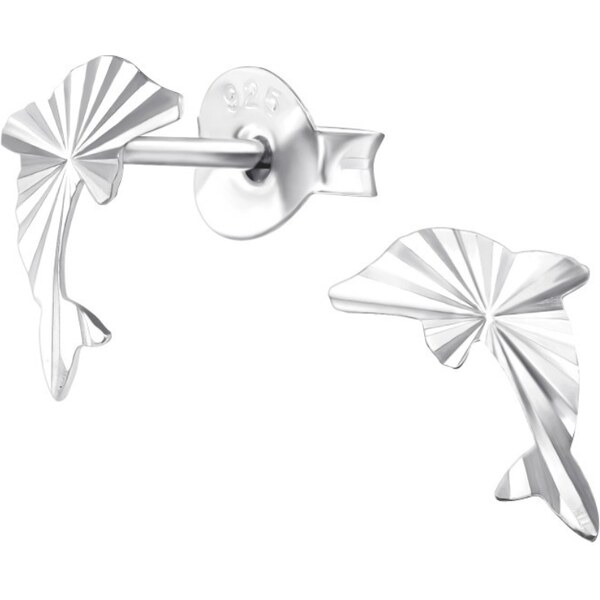 MAJYA Strieborné náušnice DOLPHI 11903 66011980