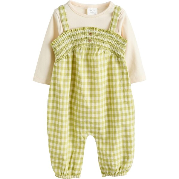 Next Set béžová / zelená / biela 65890293