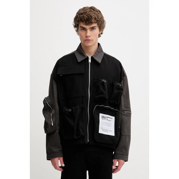 Bavlnená bunda Karl Lagerfeld Jeans 65480863