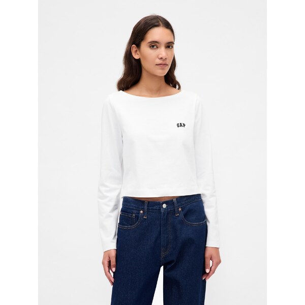 GAP Dámske Crop tričko VintageSoft Heavyweight 821812-01 66265017