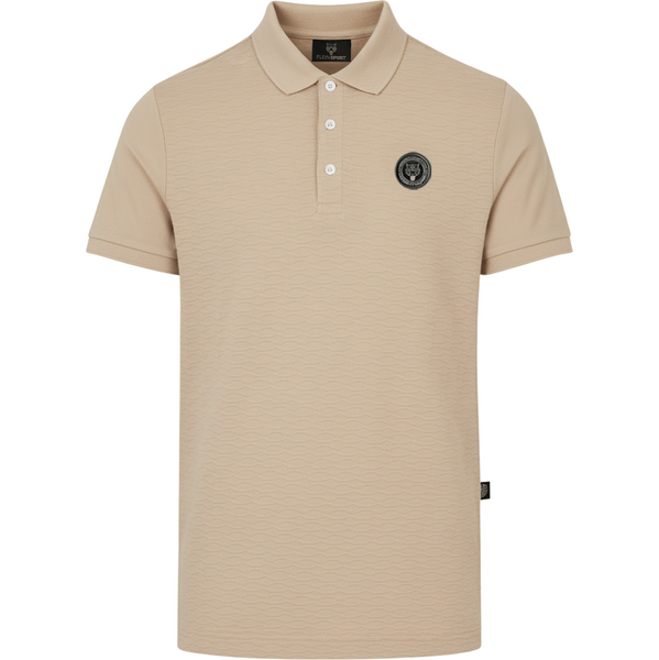 PLEIN SPORT Desert Beige polo tričko 65480885