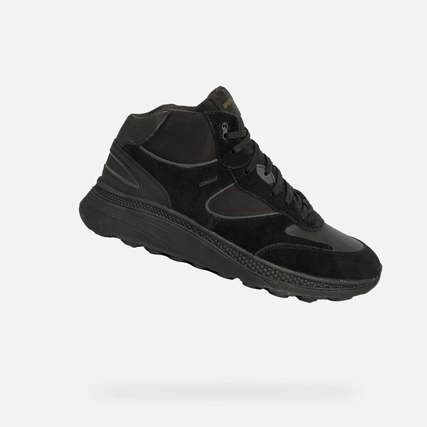 Geox Spherica Actif X1 Mens Black Ankle Boots - Mens 65481192