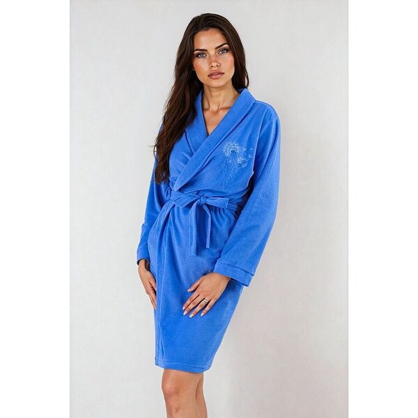 Dorota Dámsky froté župan Hannah svetlomodrý 62348581