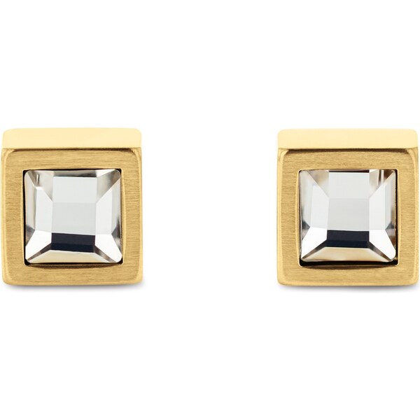 Calvin Klein Elegantné pozlátené náušnice Essential Links 35100076 66586610