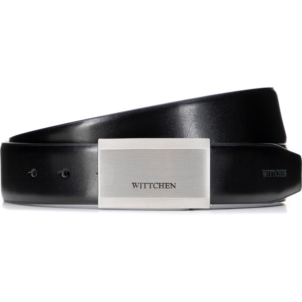Wittchen Moderná elegancia – pánsky kožený opasok s plnou prackou a 66932717