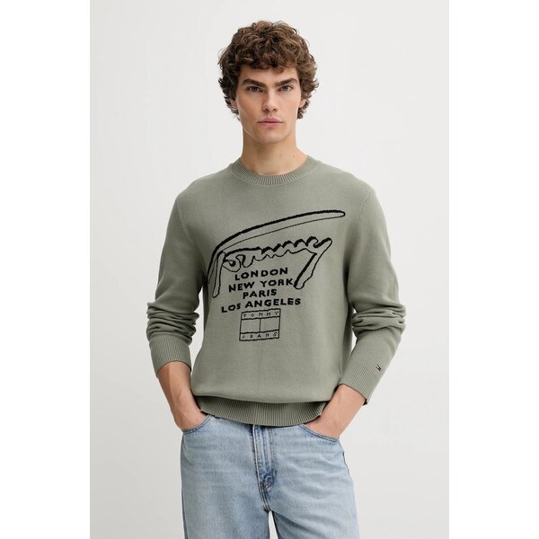 Bavlnený sveter Tommy Jeans 65488304