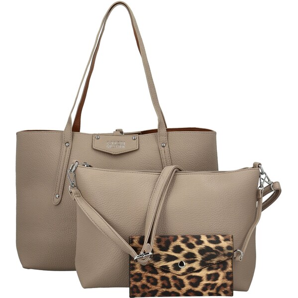 Coveri World Dámsky set kabeliek taupe - Coveri Gergana taupe 65490607