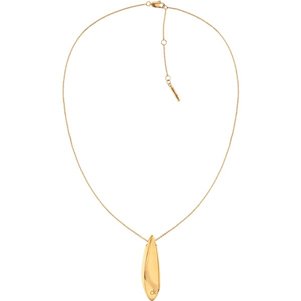 Calvin Klein Elegantný pozlátený náhrdelník pre ženy Sculpted 35000814 66587582