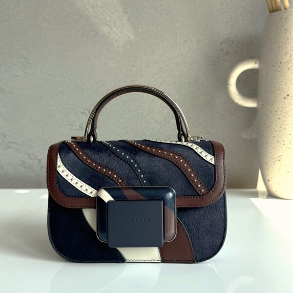 Kožená kabelka CROMIA IT Club 65482368