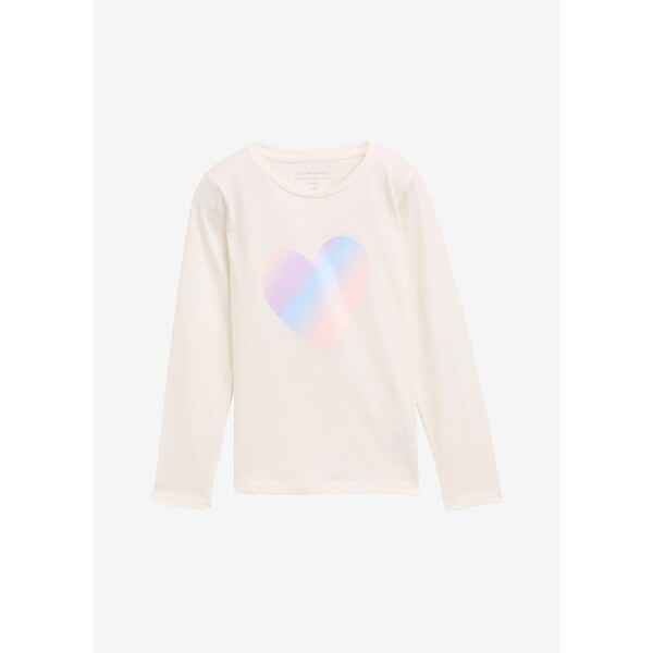 bonprix Tričko s dlhým rukávom Tom Tailor z čistej bavlny, farba biela 65473856