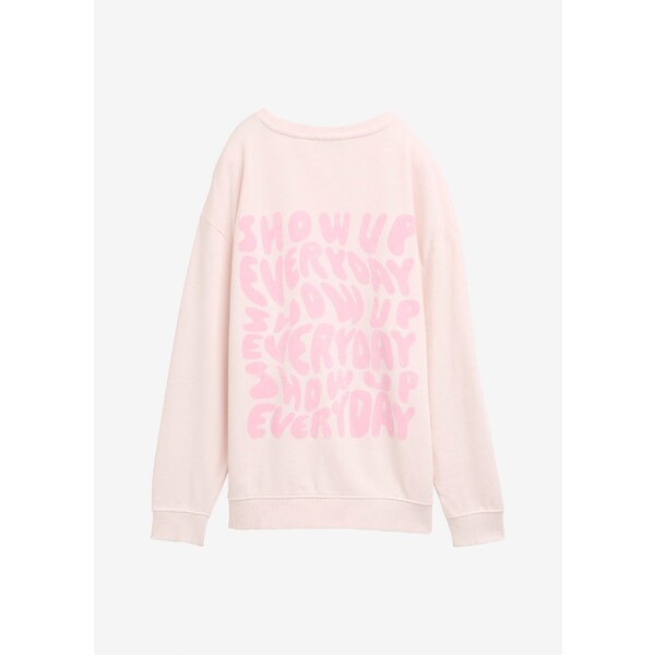 bonprix Mikina, oversize, Tom Tailor, farba ružová 65454509