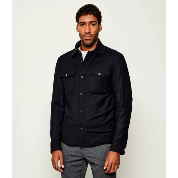 Oscar Jacobson Vlnená bunda Padded | regular fit 65485597