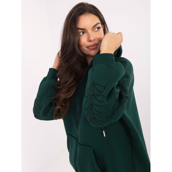 FPrice Blúzka RV BL A911.22 tmavozelená 65483571