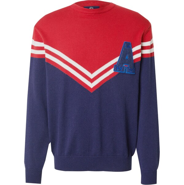 La Martina Sveter námornícka modrá / červená / biela 65877316