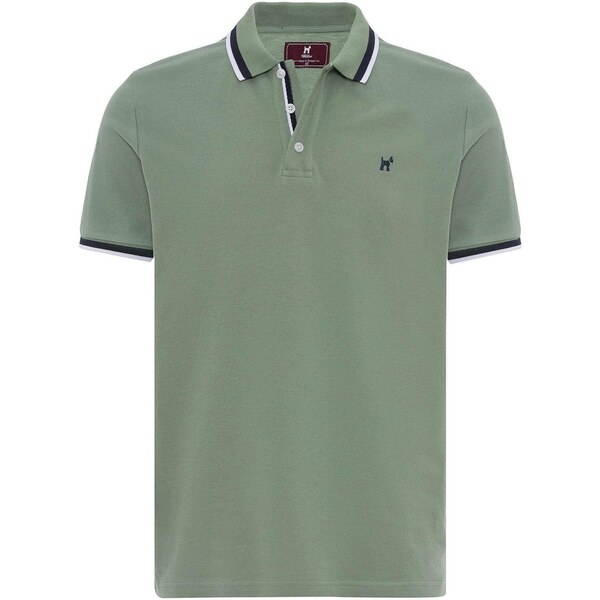 Williot Tričko námornícka modrá / olivová / biela 65656582