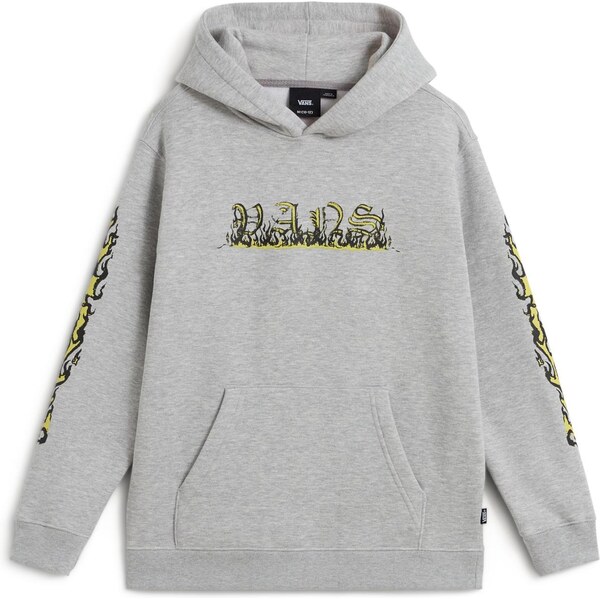 VANS Mikina Inferno žltá / sivá melírovaná / čierna 65980812