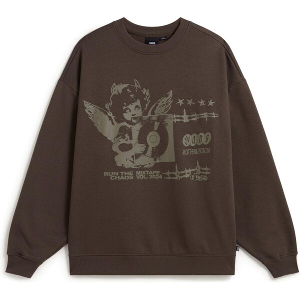 VANS Mikina Earthbound tmavohnedá / sivá 65694839