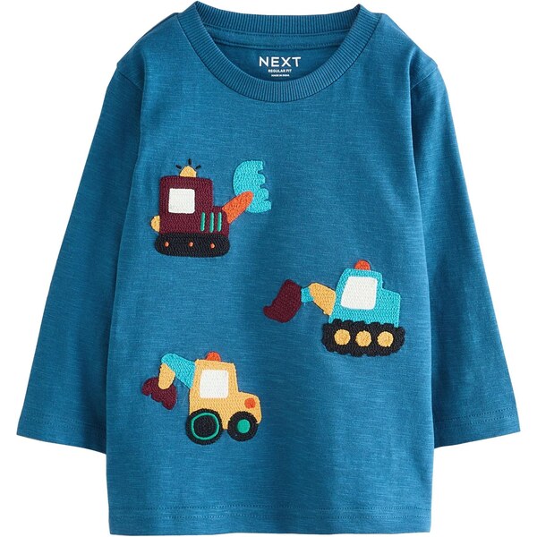 Next Tričko modrá / azúrová / žltá / oranžová 65887860