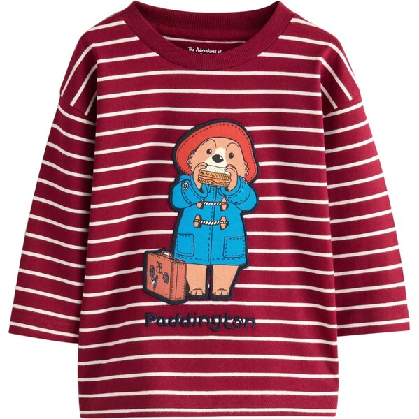 Next Tričko modrá / hnedá / červená / biela 65889952