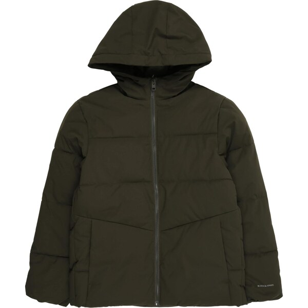 Jack & Jones Junior Zimná bunda JJGLOBAL tmavozelená 65485252