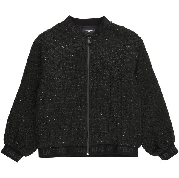 Karl Lagerfeld Prechodná bunda čierna 65485305