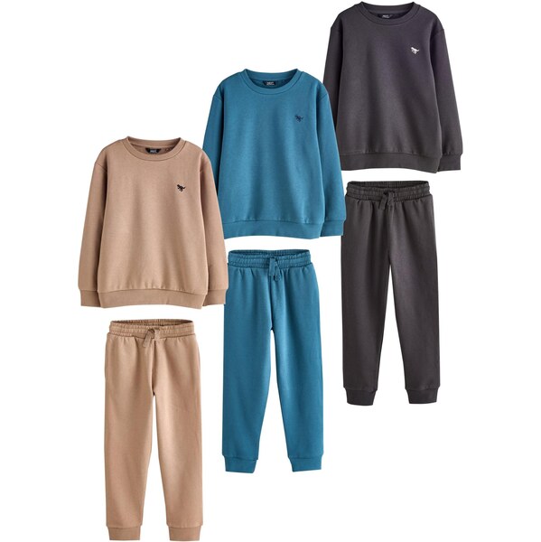 Next Joggingová súprava piesková / modrá / čadičová 65891847