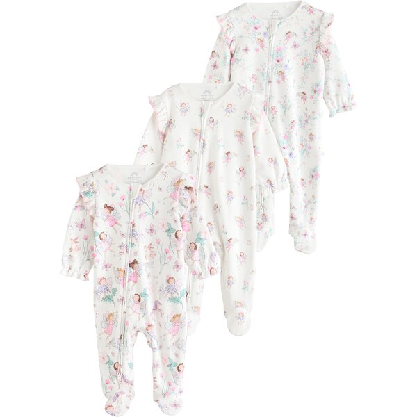 Next Pyžamo nebielená / vodová / tmavohnedá / svetloružová 65891858